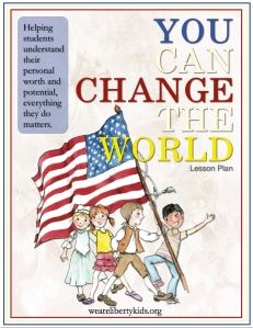 You Can Change the World Lesson Plan